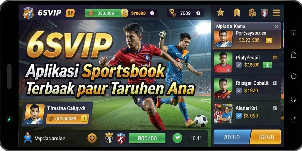 Tampilan gameplay menarik dalam aplikasi Sportsbook 6SVIP.