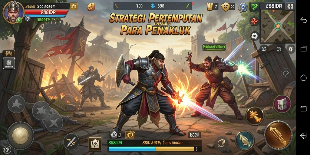 Tampilan action-packed dari game Strategy 888IDR yang mendebarkan.