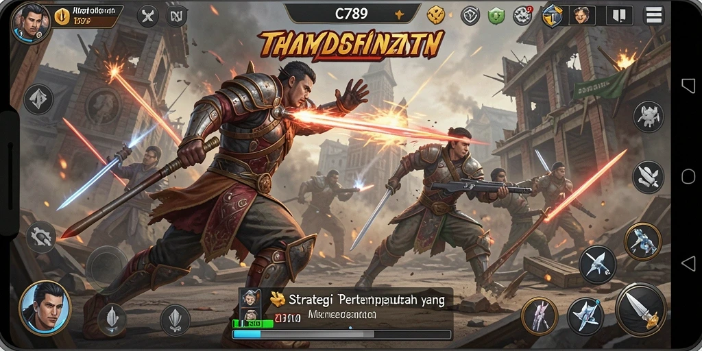 Screenshot utama C789 menampilkan momen pertempuran yang mendebarkan.