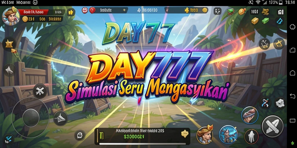 Tampilan gameplay DAY777 yang menarik dalam simulasi bertema inovatif.