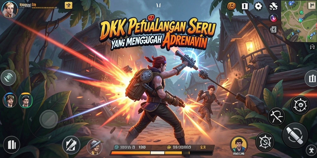 Tampilan gameplay DKK yang memikat dan menantang dalam petualangan seru.