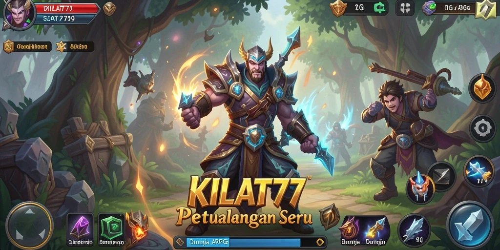 Tangkapan layar gameplay KILAT77 menampilkan aksi pertarungan seru dan grafis yang memikat.