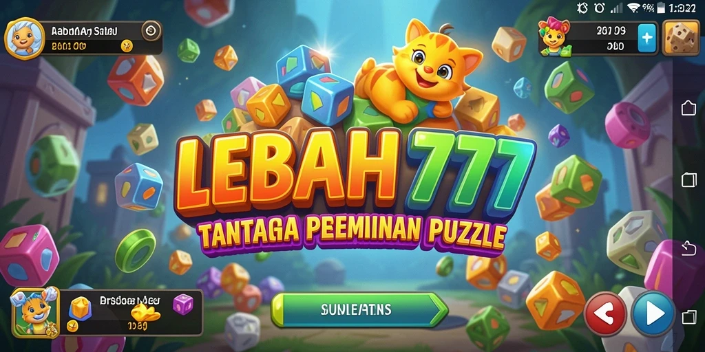 Tampilan gameplay Puzzle yang seru di LEBAH777.