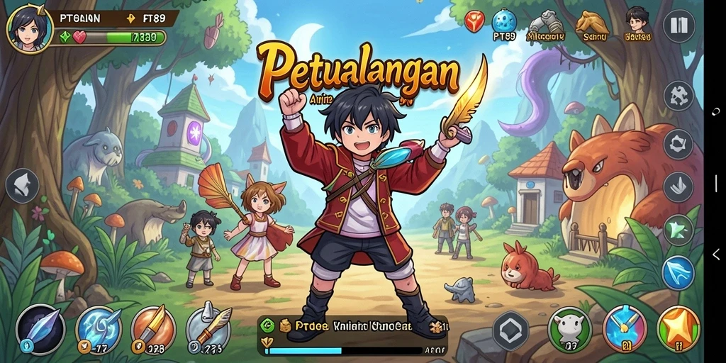 Tampilan gameplay PT89 yang memukau dan penuh aksi.