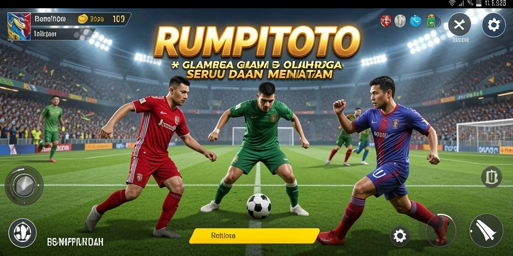 Tampilan antarmuka dan gameplay RUMPITOTO yang menakjubkan.