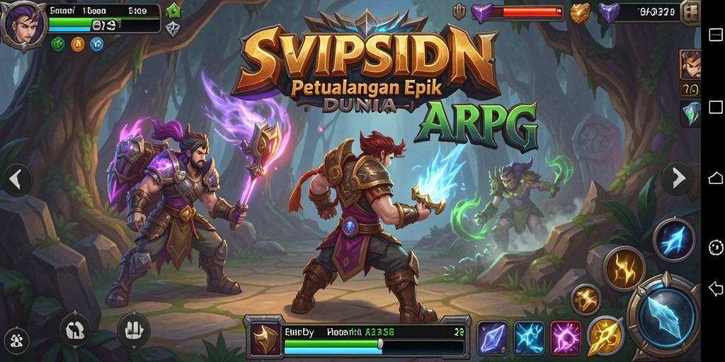 Tangkapan layar gameplay yang menakjubkan dari SVIPSIDN.