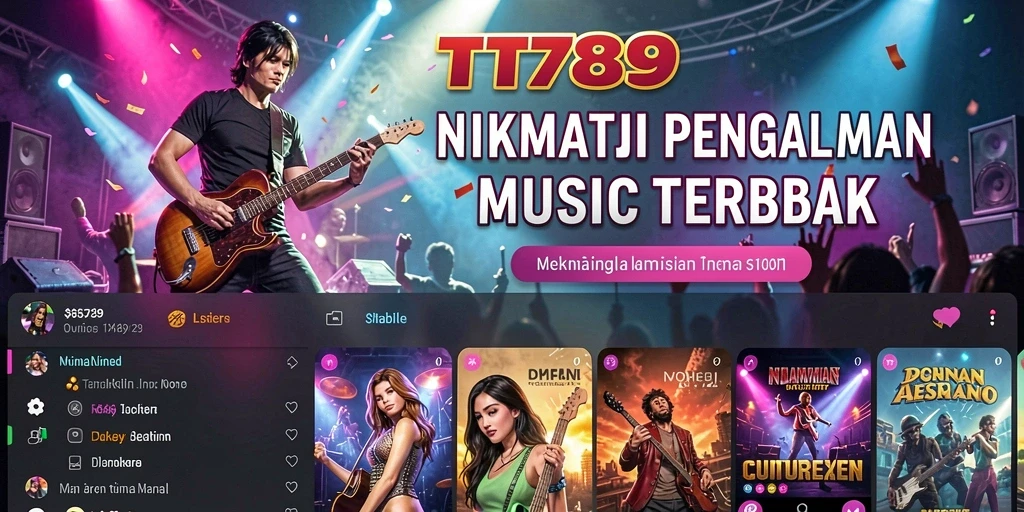 Screenshot gameplay TT789 yang menampilkan tantangan musik menarik.