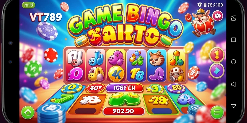 Tampilan menarik dari gameplay Bingo di VT789.